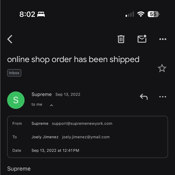 SUPREME HOCKEY HOODIE - Picture 4 of 6